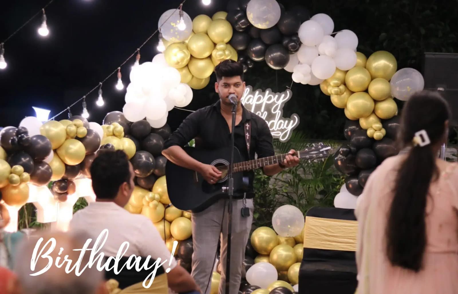 Professional live singers performing on stage in Bangalore